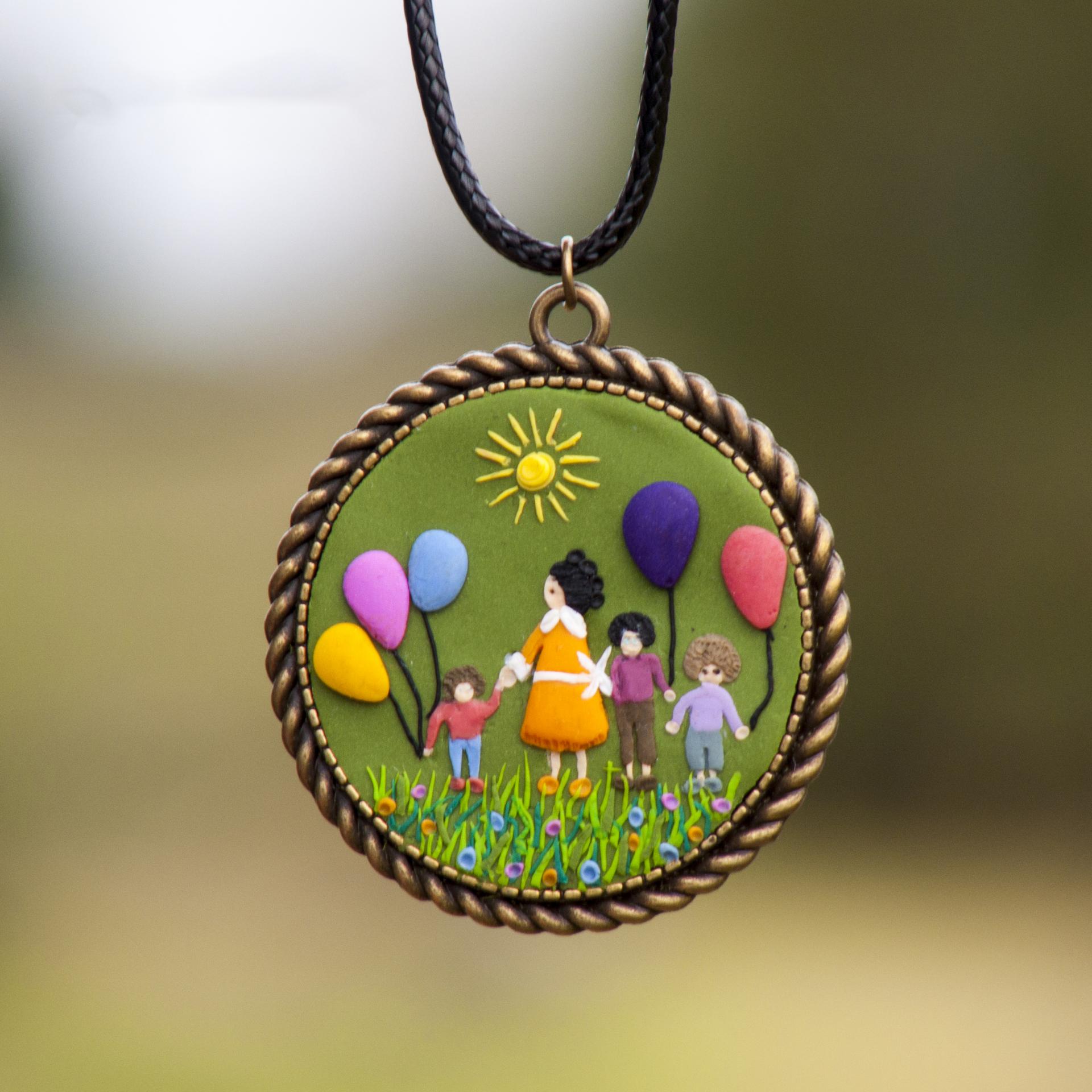 Medalion-Happy Mommy